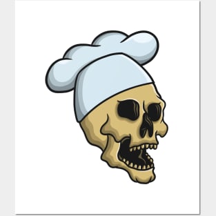 Chef Skull Posters and Art